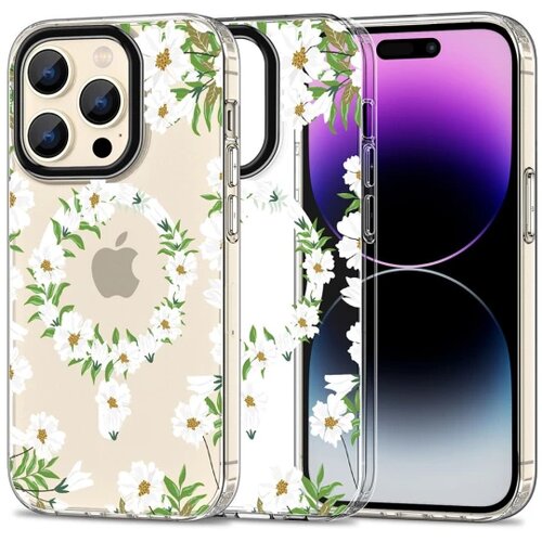 TECH-PROTECT MAGMOOD MAGSAFE maska za IPHONE 15 PRO MAX WHITE DAISY Cijene