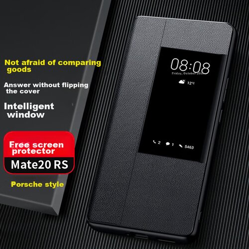  ZhengJian Maska za mobilni telefon Huawei Mate 20 RS Porsche, Crna Slike
