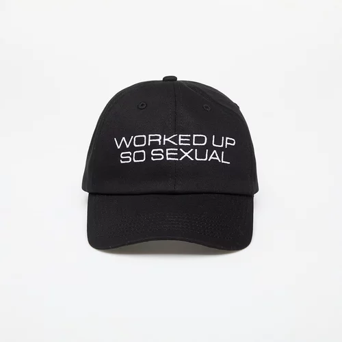 PLEASURES Worked Up Polo Cap Black