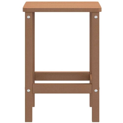 VidaXL vrtni stol adirondack smeđi 38 x 38 x 46 cm hdpe Slike