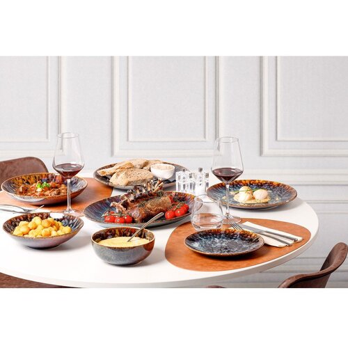 BonBistro Rjava porcelanasta skledica Resto &amp;ndash; Slike