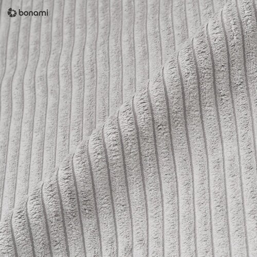 Ropez Svetlo siva boxspring postelja s prostorom za shranjevanje 140x200 cm Lysa &amp;ndash; Slike