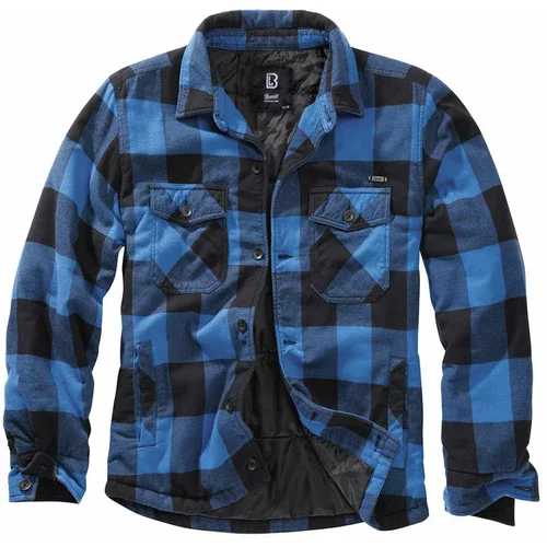 Brandit Moška jakna Lumberjacket, Črna-Modra
