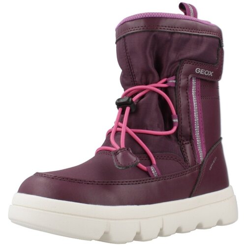 Geox Škornji J WILLABOOM GIRL B A Bordo Cene