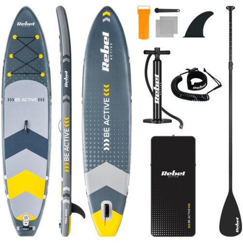 Rebel SUP daska ACTIVE na napuhavanje 350x81x15cm, set Slike
