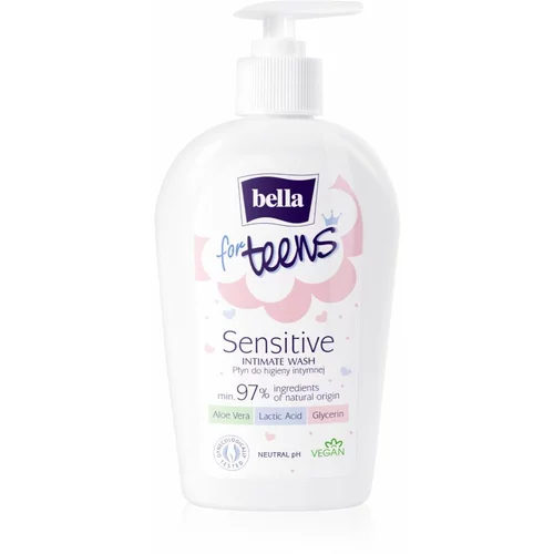 Bella For Teens Sensitive gel za intimno higieno 300 ml
