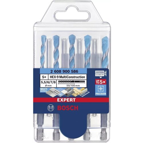 Bosch HEX-9 MultiConstruction set EXPERT Slike