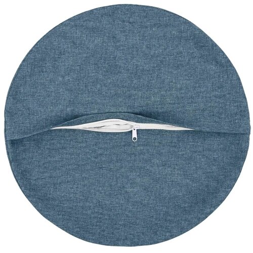  Presvlaka za jastuk 6 kom. HEERLEN Traper plava Promjer 30 cm - Traper plava Promjer 30 cm 6 Slike