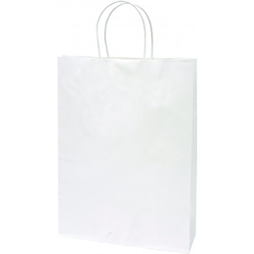  Vrečka darilna eko a4 35x8x26 PROMOCIJA - BELA Cene