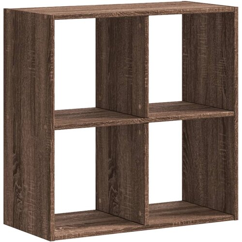 Regal za knjige boja hrasta 68,5x32x68,5 cm konstruirano drvo Slike