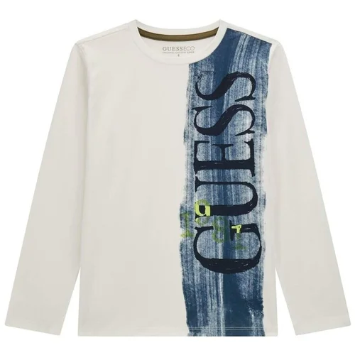 Guess Majice z dolgimi rokavi LS T SHIRT Bela