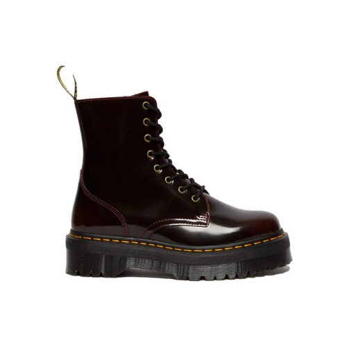 Dr. Martens Pol&amp;scaron;kornji RAVNI &amp;Scaron;KORNJI JADON Rdeča Slike