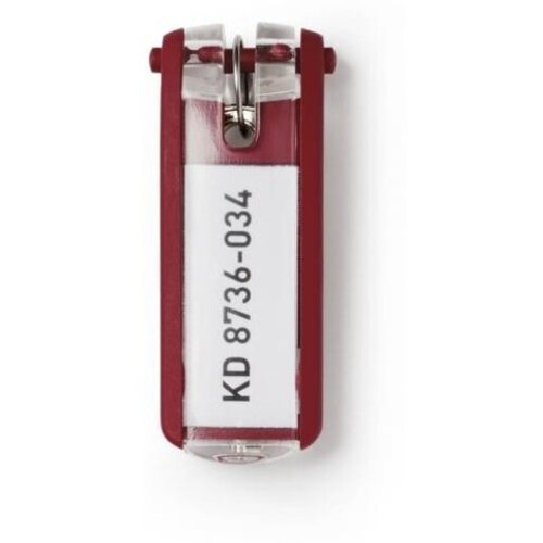 Durable obesek za ključe (1957), rdeč, 6 kos DU195703 Cene