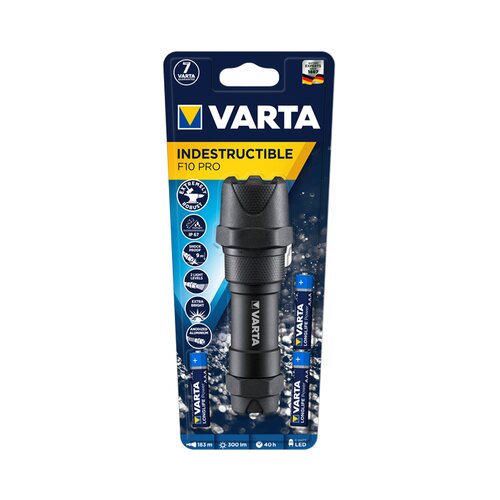 Varta indestructible F10 pro led džepna svjetiljka baterijski pogon 300 lm 132 g Cijene