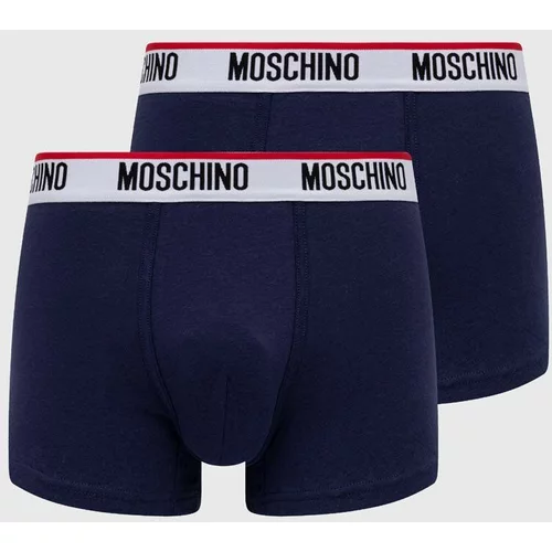 Moschino Underwear Bokserice 2-pack za muškarce, boja: tamno plava, 241V1A13944300