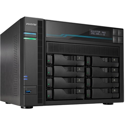 Asustor AS6508T NAS Tower Intel Atom&amp;reg; C3538 8 GB DDR4 0 TB ADM Black Slike