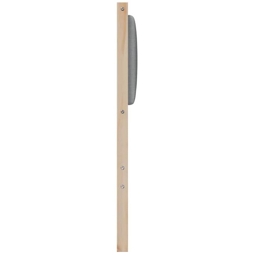  Uzglavlje Smeđa Masivna borovina 75 cm Slike