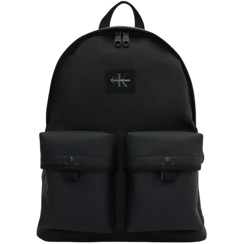 Calvin Klein Jeans Nahrbtniki TEXTURE MIX ROUND BACKPACK LV04D3444G Črna Slike