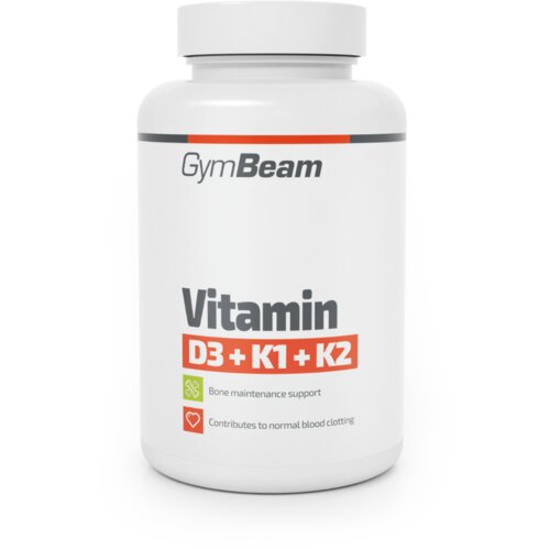 GymBeam vitamin D3+K1+K2 120 kapsula  bez ukusa Cene