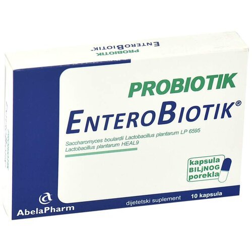 Enterobiotik probiotik 10 kapsula Slike