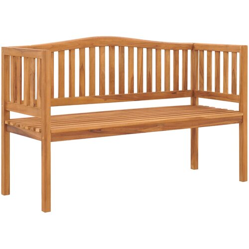 VidaXL Vrtna klupa 150 cm od masivne tikovine - 150 cm 1 1 Slike