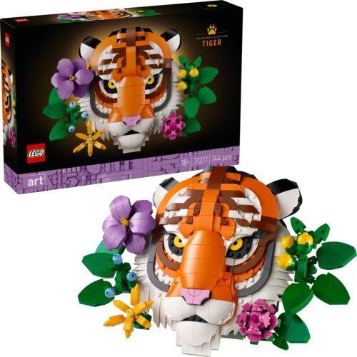 Lego LEGO&amp;reg; Art - Životinjska kolekcija: Tigar (31217) Slike