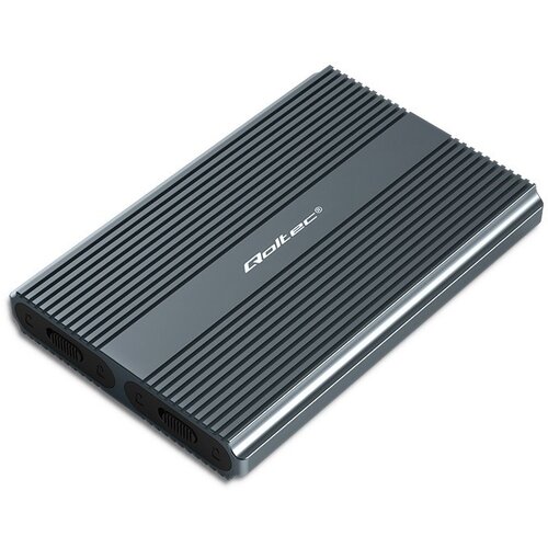 Qoltec Enclosure | M.2 SSD tray | SATA | NVMe | USB-C | DUAL 2 x 2TB Cijene