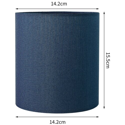 Brilagi univerzalni abažur nubila E27 15,5x14 cm tamno plava Slike