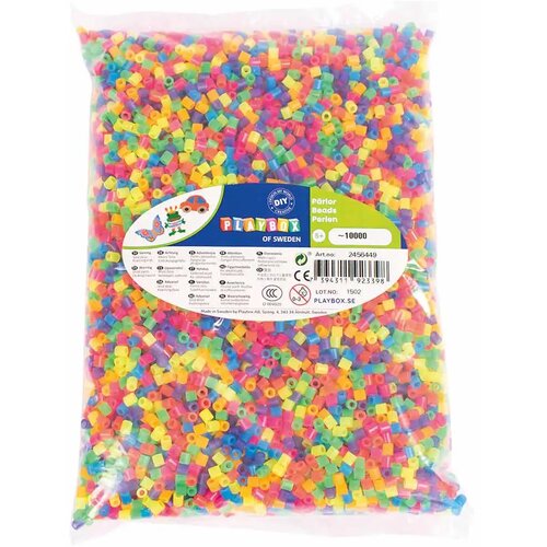 Playbox 5mm MIDI neon boje perle za glačanje, pakiranje od 10.000 komada Cene