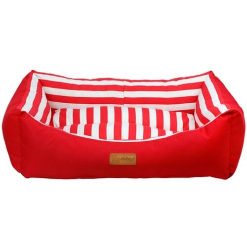 Dubex krevet Tarte crveno beli XL 110x80x22cm Cene