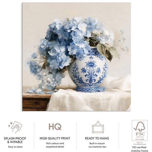 Styler Tiskana slika na platnu 60x60 cm Porcelain Vase &amp;ndash; Slike