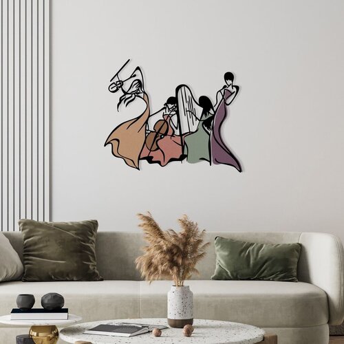 Wallity zidna dekoracija orchestra m, 94 x 78 cm, šarena Cene