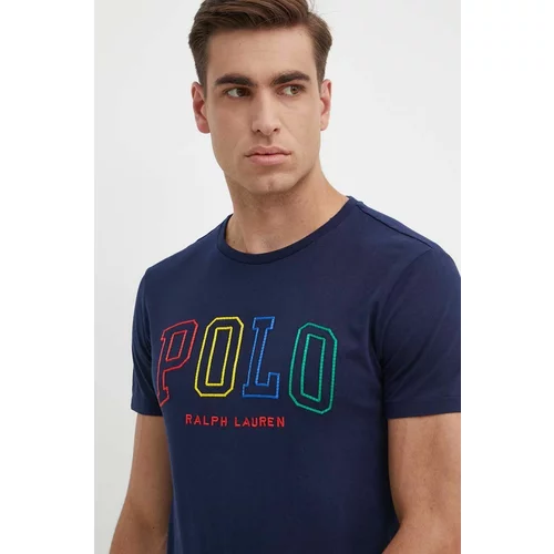 Polo Ralph Lauren Pamučna majica za muškarce, s aplikacijom