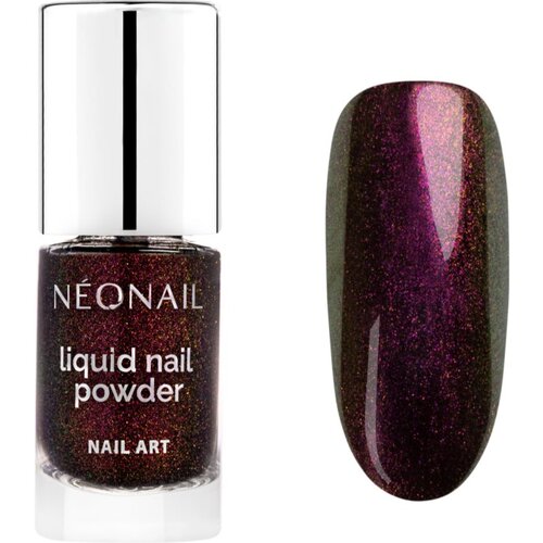 NeoNail Nail Art Liquid Nail Powder ble&amp;scaron;čeči prah za nohte odtenek Chameleon 02 6.5 ml Slike