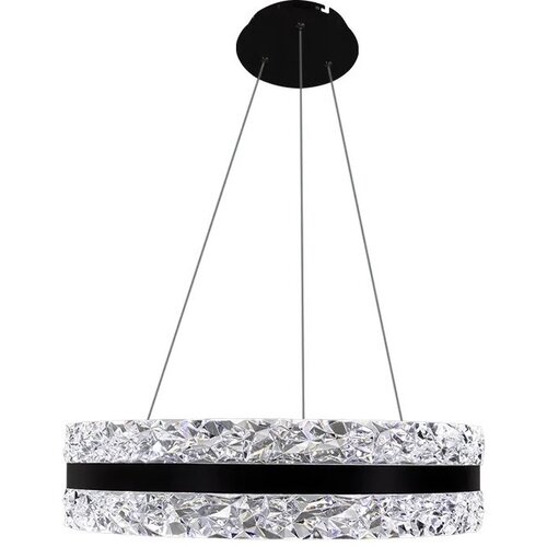  LED luster na sajli, sa prigu&scaron;iva, LED/80W/230V 3000-6500K, crni + daljinski upravljač Cene