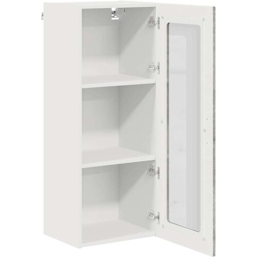 VidaXL Zidni kuhinjski ormarić Zidne Betonski sivi 40 x 31 x 100 cm Slike