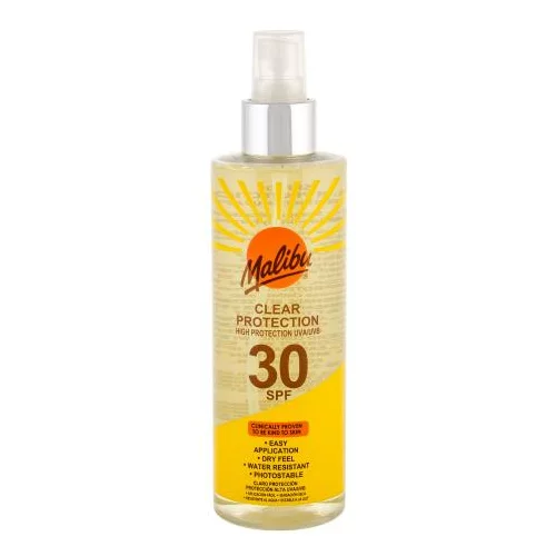 Malibu Clear Protection vodootporan proizvod za zaštitu od sunca za tijelo 250 ml POKR