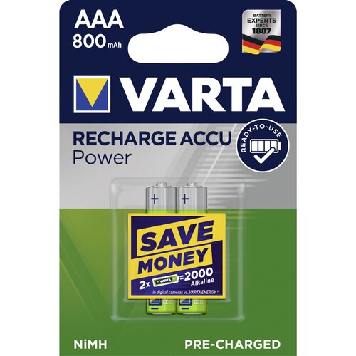 Varta 50x2 Rechargeable Accu NiMh 800 mAh Micro Cijene
