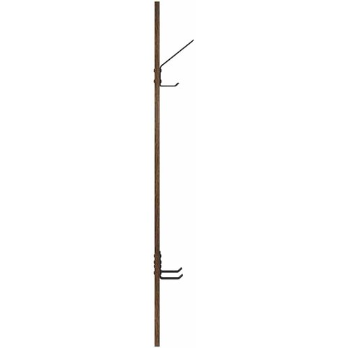  Vje&amp;scaron;alica za kapute na zidu Dimljeni hrast 20 x 1,5 x 100 cm Slike