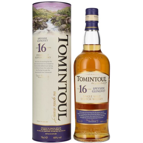 Tomintoul Viski Single Malt 16Y 40%, 0,7l Slike