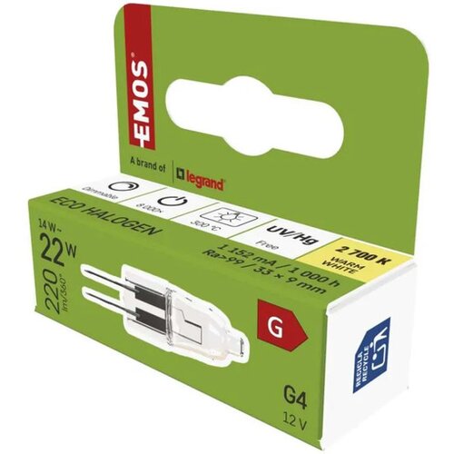 Emos ze0505a Eco halogena sijalica jc 14w g4 ww ( 3758 ) Cene