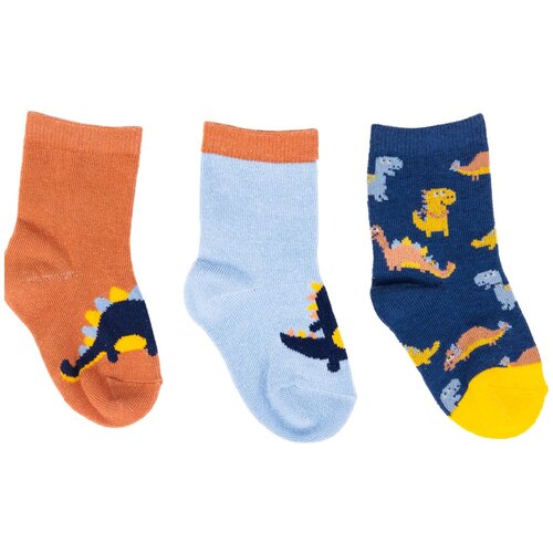 Lucky Kiddo nogavice 3 kosi LK-BBS2-3p-223 020726 F večbarvno 19/20 Slike