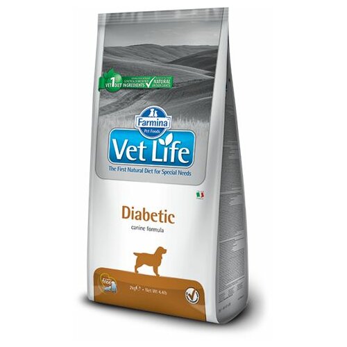 Farmina veterinarska dijeta odrasle pse Vet Life Diabetic 2kg Slike