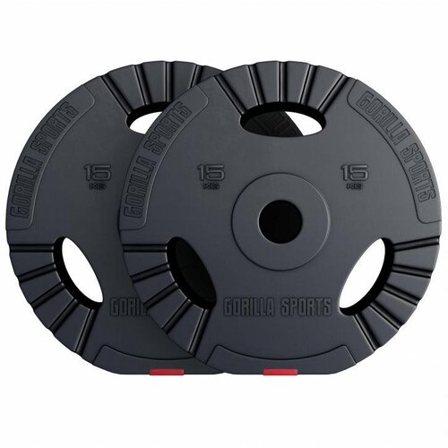 Gorilla Sports Olimpijski tegovi 50/51 mm od plastike Slike