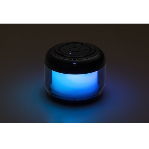 Rabalux stona lampa Radelia, Punjiva, Sa bluetooth zvučnikom, RGB, LED, 3W, Crna Slike