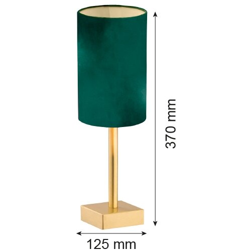  Argon 8108 - Stona lampa ABRUZZO 1xE14/7W/230V mesing/zelena Slike
