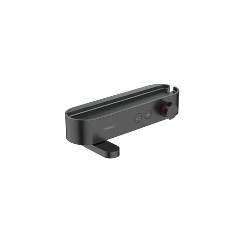 Hansgrohe ShowerTablet Select Matt Black baterija (slavina) termostatska za tuš sa izlivom, držačem za ručni tuš i policom 24340670 Cene