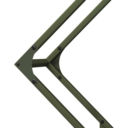 VidaXL Stalak za drva 80x25x80 cm hladno valjani čelik Slike