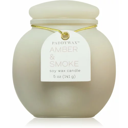 Paddywax Orb Amber & Smoke dišeča sveča 141 g