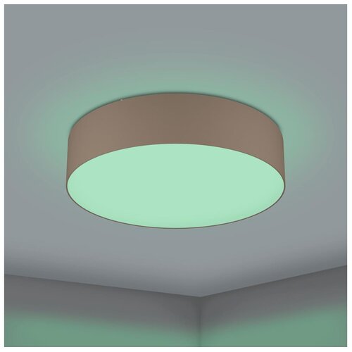 Eglo 31767 - LED RGBW prigu&scaron;iva plafonska lampa ROMAO-Z LED/35W/230V &Oslash; 57 cm taupe Cene